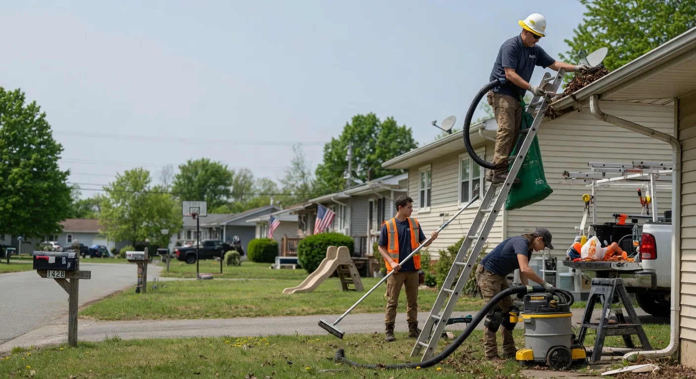 Gutter Installation in Commodore, PA near me